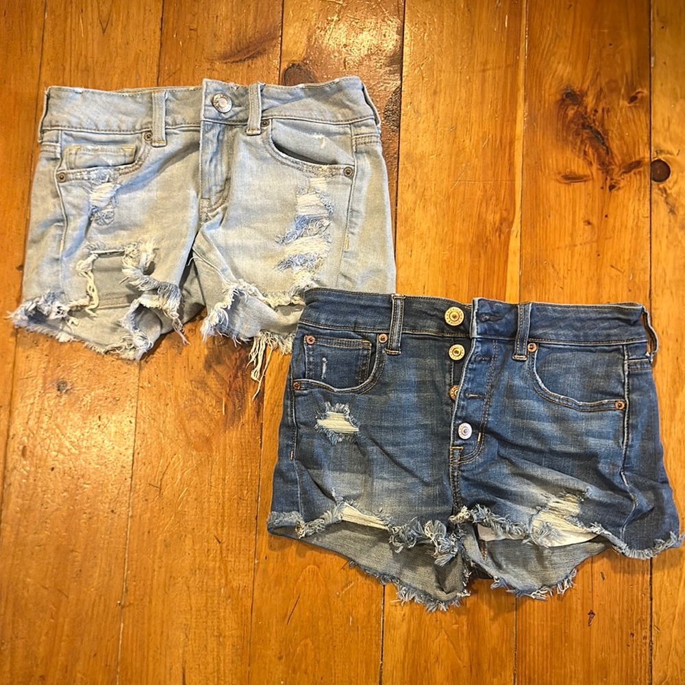 American Eagle jean shorts